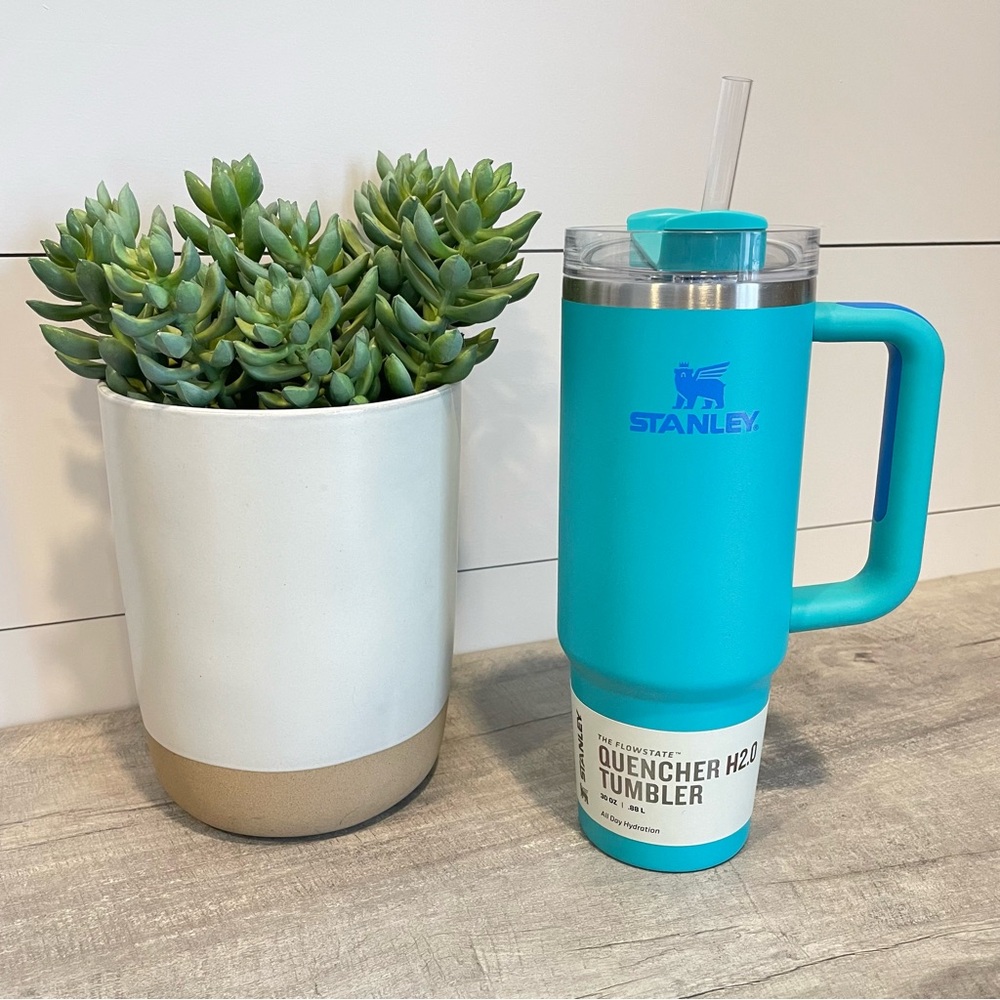 Stanley Stainless Steel Quencher H2.0 Tumbler Aquamarine
